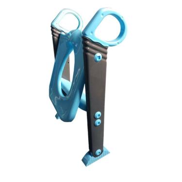 Imagem de Redutor Assento Sanitário Infantil Escadinha Baby Style Azul