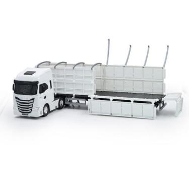 Imagem de S-Way Caminhão Graneleiro Iveco Brinquedo Infantil Carrinhos Miniatura