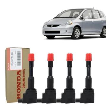 Imagem de Bobina De Ignição Honda Fit 1.4 8v Traseira Cm11108 - 4 Uni - HITACHI