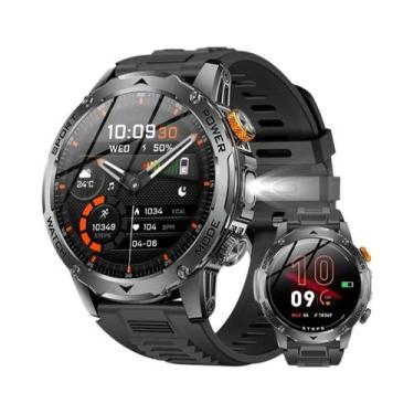 Imagem de Relógio Inteligente Militar Masculino Para Atividades Ao Ar Livre Com 