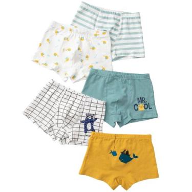 Imagem de Cuecas boxer para meninos Core Pretty Toddler de 3 a 12 anos