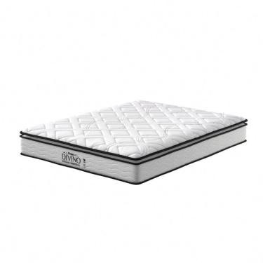 Imagem de Colchão King Espuma Ad Resistence Premium Probel 28cm Branco/preto