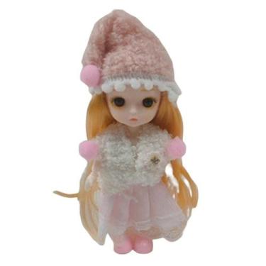 Imagem de Brinquedo da menina 17 cm terno, crianças princesa jogar casa, criança