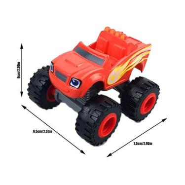 Imagem de Monsters Truck Brinquedos Máquinas Carro Brinquedo Russo Clássico Blaz