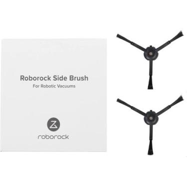 Imagem de Acessórios de escova lateral para Roborock S8 Pro Ultra Black 2P - RGk