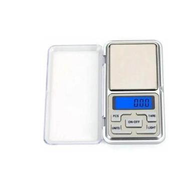 Imagem de Peso da balança: plataforma de aço inoxidável de 0,01 g a 200 g - Ligh