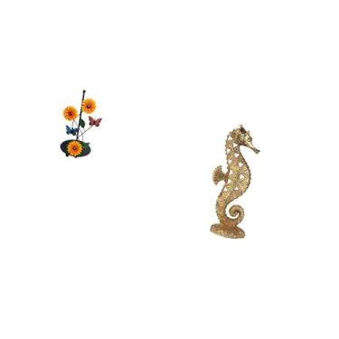 Imagem de Fenteer Escultura de Suporte para Lenços de Papel em Resina de Dourado para Decoração de Mesa de Escritório em Casa, Enfeite de Prateleira Vertical a