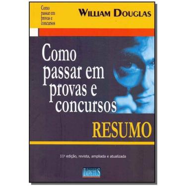 Imagem de Como Passar Em Provas e Concursos - Resumo - 11ª Edição