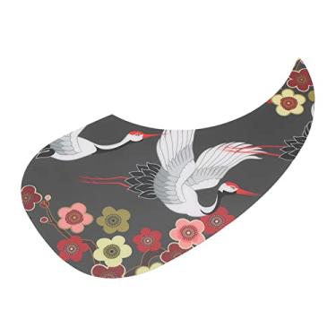 Imagem de Domary Placa de Proteção de PVC Com Padrão de Guindaste Bonito Pickguard de Guitarra Acústica para Tocar