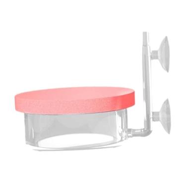 Imagem de KiBcsLic Pedra de ar para aquário com 2 ventosas Kit difusor de O2 Pedra de bolha acrílica difusor de O2 ajustável silencioso, Diâmetro 8.5 Cm