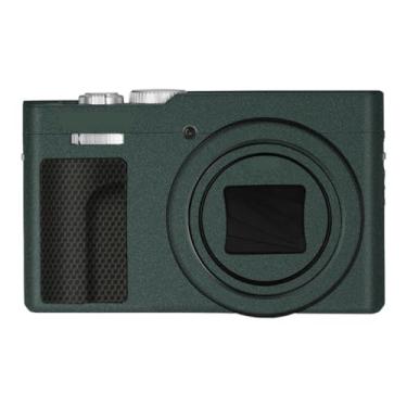 Imagem de ZS99 Adesivo de capa de câmera antiarranhões para Panasonic Lumix ZS99 Película protetora de câmera Decalques (Verde Turquesa)