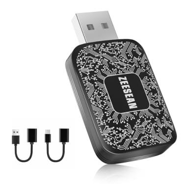 Imagem de Adaptador CarPlay sem fio para iPhone e Android - Conexão rápida e estável Adaptador sem fio Carplay, adaptador sem fio Plug & Play Apple Carplay, adaptador Carplay sem costura de integração de