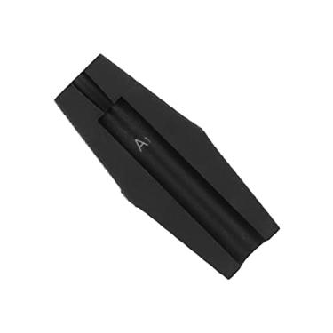 Imagem de Zhjvihx Ferramenta de Afiação Cosmética de Sobrancelha, Apontador de Lápis de Sobrancelha Seguro e Fácil de Usar, Estável para Tordos Enormes para Salões de Beleza (Preto)