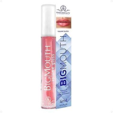 Imagem de Gloss Labial Big Mouth Rosa Volume Labial Phallebeauty 4ml PH007 - Phá