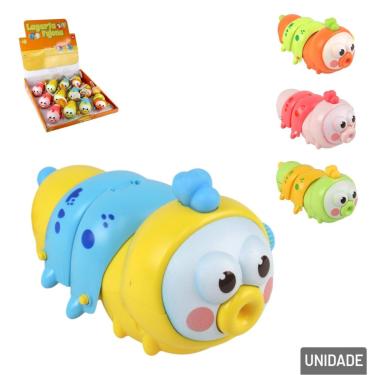 Imagem de Largata de Plástico Movida a Corda Color - Tudo em Caixa