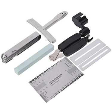 Imagem de RiToEasysports Kit de Reparo de Guitarra Acessórios Profissionais de Manutenção de Instrumentos de Cordas para Guitarra Elétrica, Baixo, Banjo, Bandolim, Materiais de Metal e Pedra
