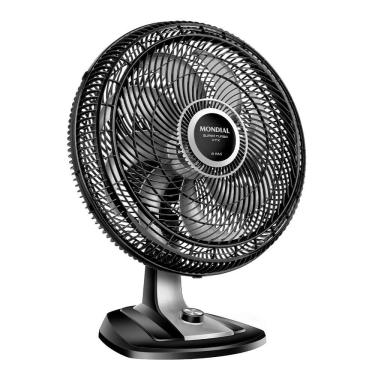 Imagem de Ventilador De Mesa Mondial Turbo 8 Pás 50cm Vtx-50-8p Vent 50cm-127v-preto/prata