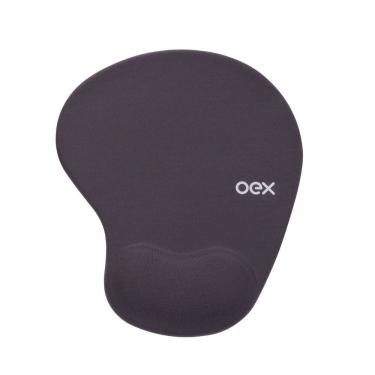 Imagem de Mousepad Gel Oex Confort Mp200 - Cinza