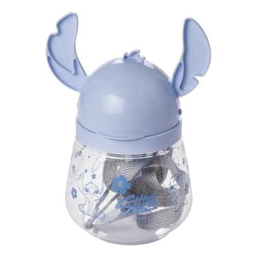 Imagem de Garrafa Infantil E Adulto Stitch 1,1L Com Alça E Canudo Cor