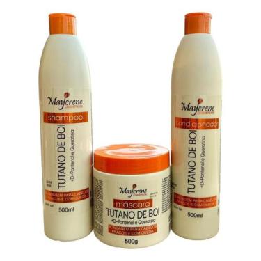 Imagem de Kit Completo Tratamento Tutano de Boi + D-Pantenol e Queratina Maycren
