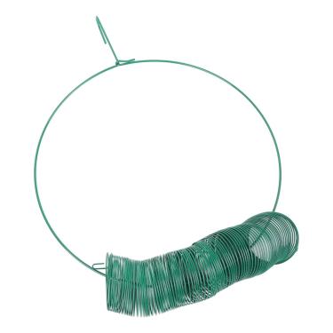 Imagem de Alimentador de Pássaros Portátil de Grande Capacidade, Alimentador de Pássaros de Amendoim Com Gancho de Suspensão para Jardim Ao Ar Livre (Verde)