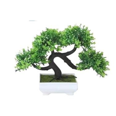 Imagem de Bonsai Artificial Planta Decorativa - Pinho Natural em Plástico Realista para Decorações, Plantas Decorativas(BONSAI DA ABUNDÂCIA)