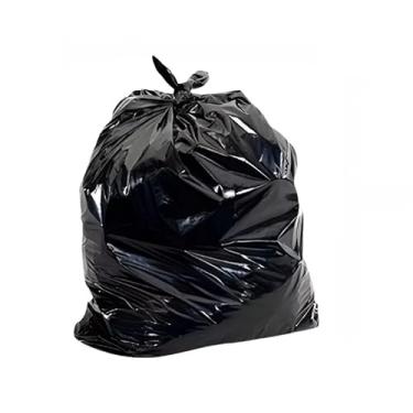 Imagem de Saco de lixo 100un Tamanhos 15 30 50 100 150 Litros Reforçado Resistente Grande Médio Pequeno Econômico com 100 Unidades(100L - 75cm x 105cm - Super Re)