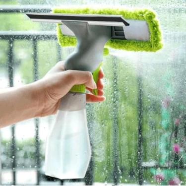 Imagem de Rodo Mop Spray 3 em 1 com Reservatório Limpa Vidro Janelas