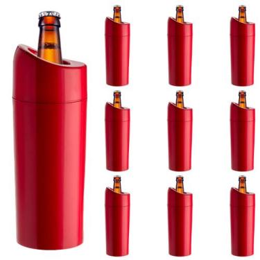 Imagem de Porta Garrafa Litrão 10pçs Camisinha Litrão Cervagela Térmico - NEOPLA