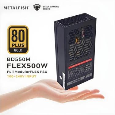 Imagem de Fonte De Alimentação Modular Completa 500W 600W 80PLUS GOLD Flex-ATX 1