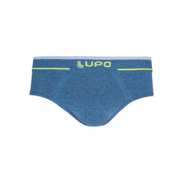 Imagem de Cueca Slip Lupo 00624-003 Adulto Sem Costura Poliamida T. P/GG, GG, 25