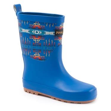 Imagem de Pendleton Botas de chuva infantis, Azul, 18