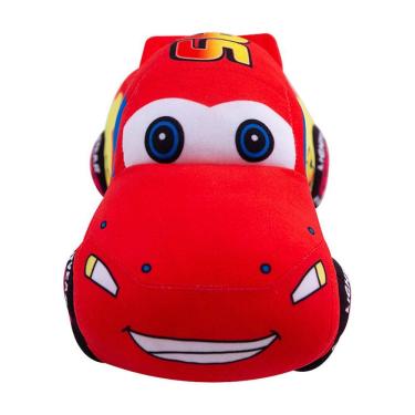 Imagem de Simulação de animação de desenho animado de carro de pelúcia de 25 cm para crianças