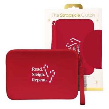 Imagem de Strapsicle Bolsa de silicone para Kindle e E-Readers – Tamanho único, preta – Bolsa multiuso para celular, carteira e chaves – Serve para dispositivos de 15 a 17 cm, incluindo Paperwhite 2024, Kindle