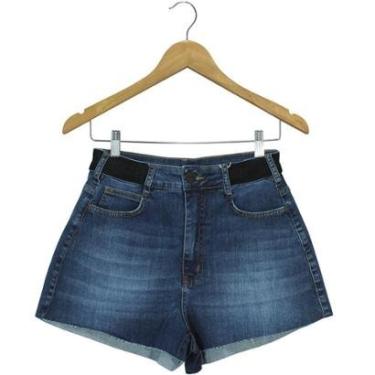 Imagem de Shorts Colcci Dunnah Azul Feminino-Feminino