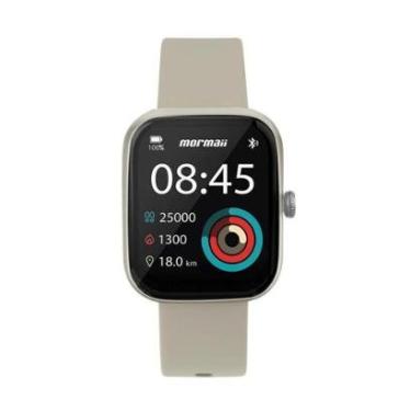Imagem de Relógio Mormaii Smartwatch Life GPS MOLIFEUAE/8D - Bege-Unissex