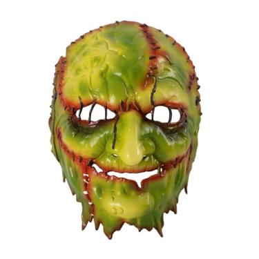Imagem de Objetos Cosplay de Horror Bruxas Vestido Sólido Máscara RP Estéreo Realista Halloween Máscara (verde, Tamanho Único)