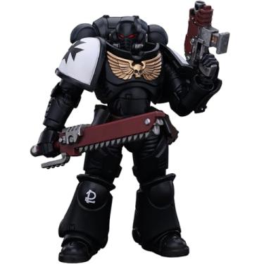 Imagem de JOYTOY Warhammer 40k Space Marines, Space Marines Black Templars Outriders Brother Valtus 1/18 Action Figure, Dedicated to You Who Love Collecting