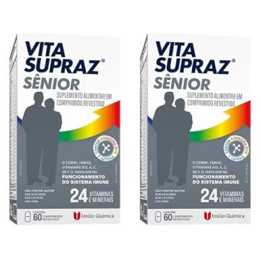 Imagem de Kit 2 Vitamina Vita Supraz Sênior com 60Cpr - União Química