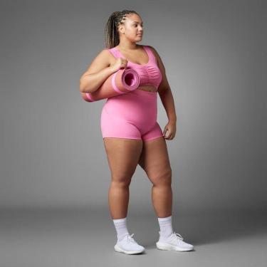 Imagem de Shorts Legging Adidas Collective Power Yoga Studio Plus Size HY5498-Feminino