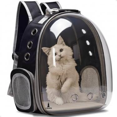 Imagem de Mochila Astronauta Bolsa Pet Visão Panorâmica Cachorro Gato GT6065