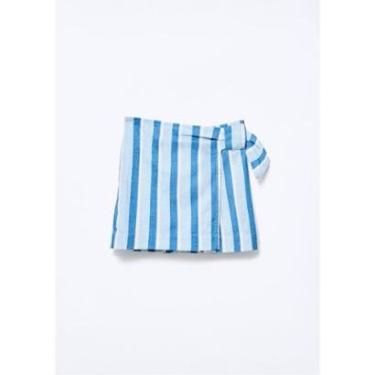 Imagem de Shorts Saia Infantil Transpassada-Feminino