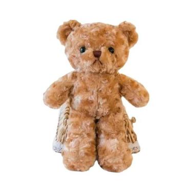 Imagem de Urso De Pelúcia Vestido De 20cm, Brinquedo Macio E Aconchegante, Prese