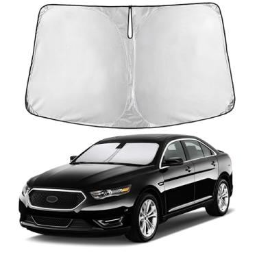 Imagem de EcoNour Protetor solar de para-brisa dobrável | Proteção interior