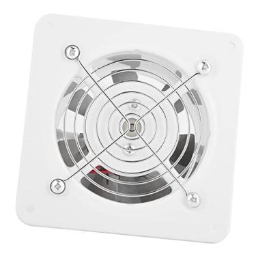 Imagem de GLOGLOW Ventilador Elétrico Exaustor de Banheiro, 220V, Montado na Parede, Baixo Ruído 30-35dB, 25W, para Cozinha e Banheiro, Eletrodomésticos de 5,31x5,31x2,95 Polegadas