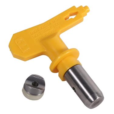 Imagem de GLOGLOW Bico de Pistola de Pulverização, Material de Aço de Tungstênio, Excelente Atomização para Pintura Interna e Externa, Compatível Com Pulverizadores Sem Ar, Modelo 517 para Diversas Aplicações