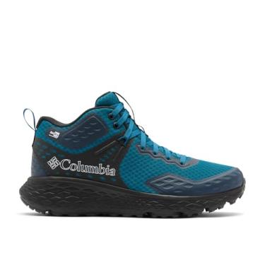 Imagem de Columbia Tênis masculino Konos TRS Outdry Mid impermeável, azul fênix/preto, 42, regular