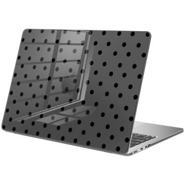 Imagem de BlHMCASE Capa compatível com MacBook Air de 13,6 polegadas M4 M3 M2 2025-2022 A3240 A3113 A2681, linda capa rígida protetora de bolinhas para MacBook Air 13.6