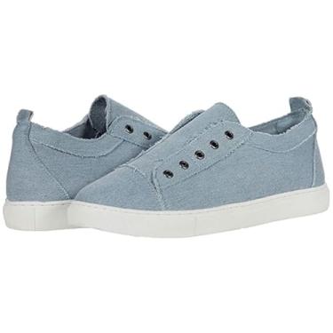 Imagem de RSVP Tênis feminino Comrade sem cadarço, Lona jeans, 38