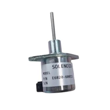 Imagem de E6820-60011 E6850-60012 Válvula solenoide de parada elétrica do motor serve para trator DK35 DK40 DK45 DK50 DK55 DS3510